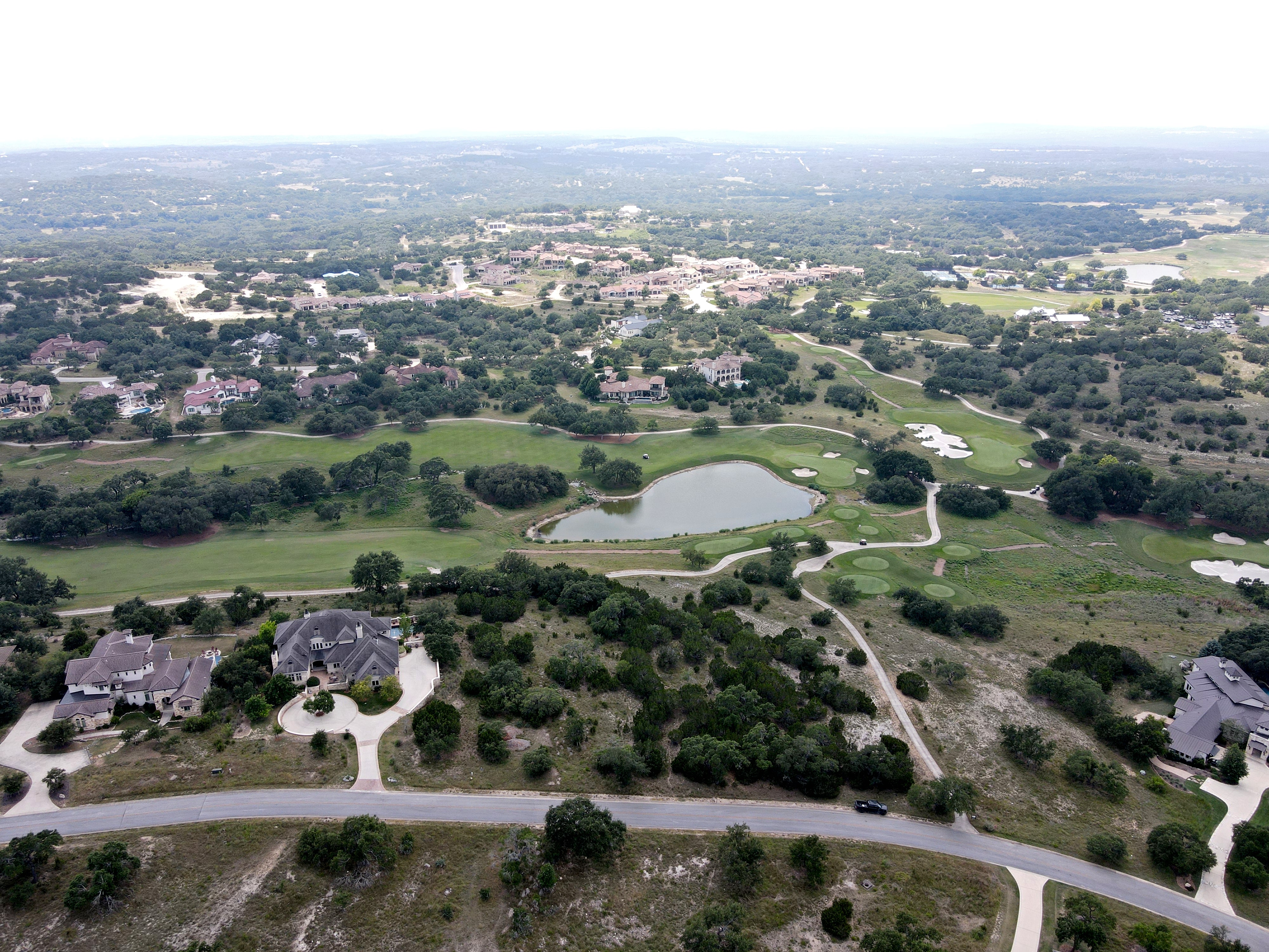 Oakland Hills Boerne aerial view